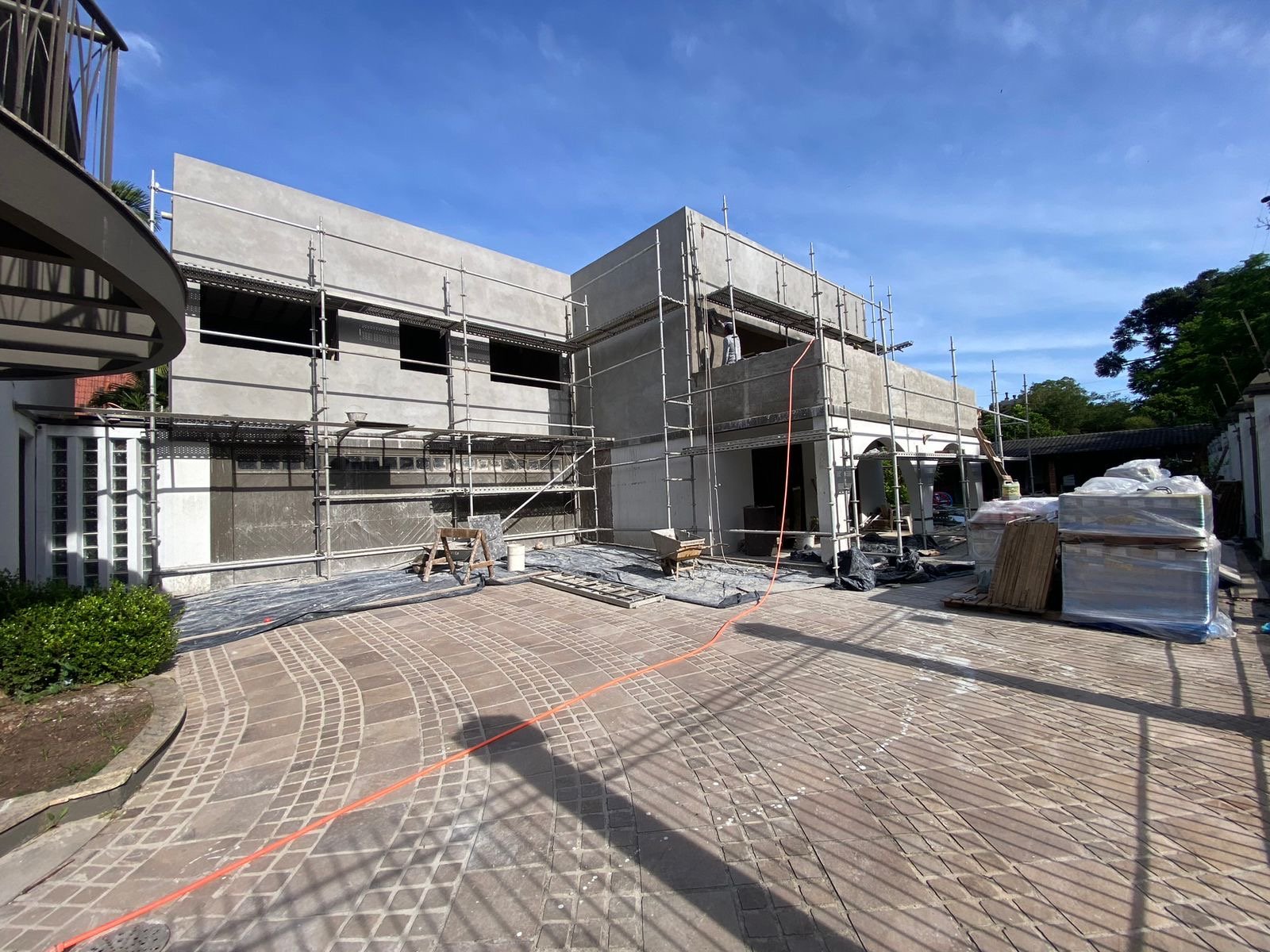 Foto da obra do Aura Centro Veterinário