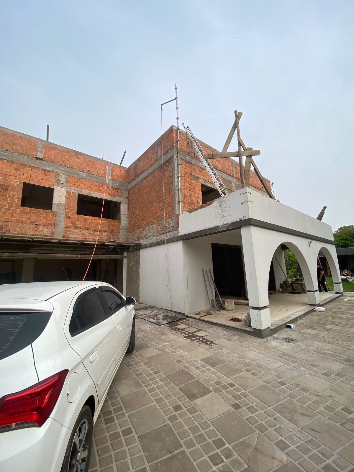Foto da obra do Aura Centro Veterinário