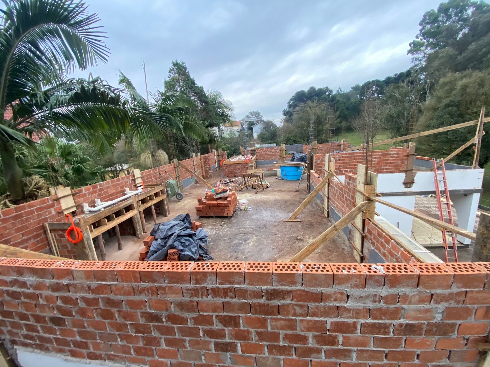 Foto da obra do Aura Centro Veterinário